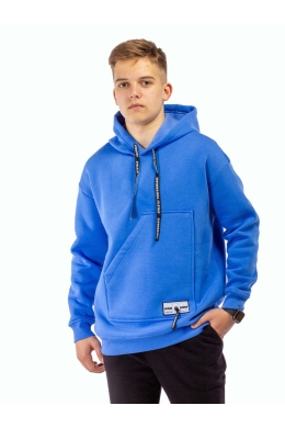 Худи подростковое (голубой)