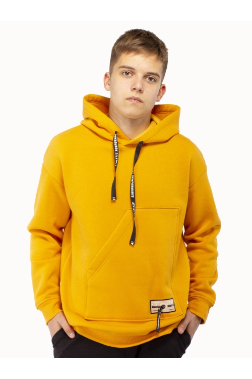 Худи подростковое с начесом — утеплённая толстовка для мальчика