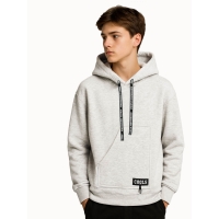 Худи подростковое (светло-серый меланж) Худи подростковое (светло-серый меланж)