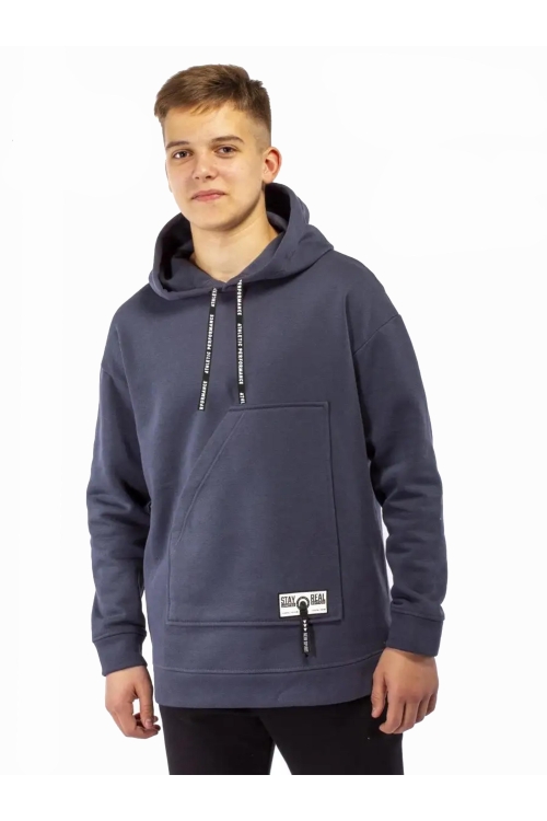 Худи подростковое с начесом — утеплённая толстовка для мальчика