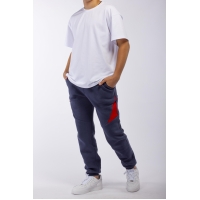 Брюки спортивные подростковые утепленные (темно-серый) Брюки спортивные подростковые утепленные (темно-серый)