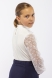 Блузка-джемпер трикотажная для девочки